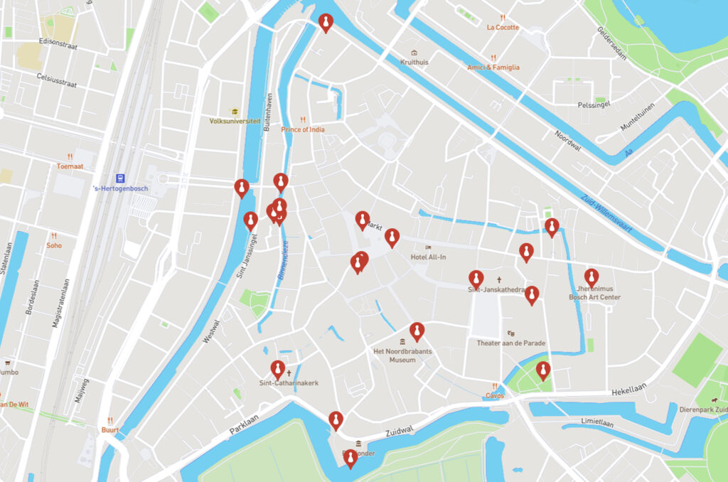 plattegrond Den Bosch