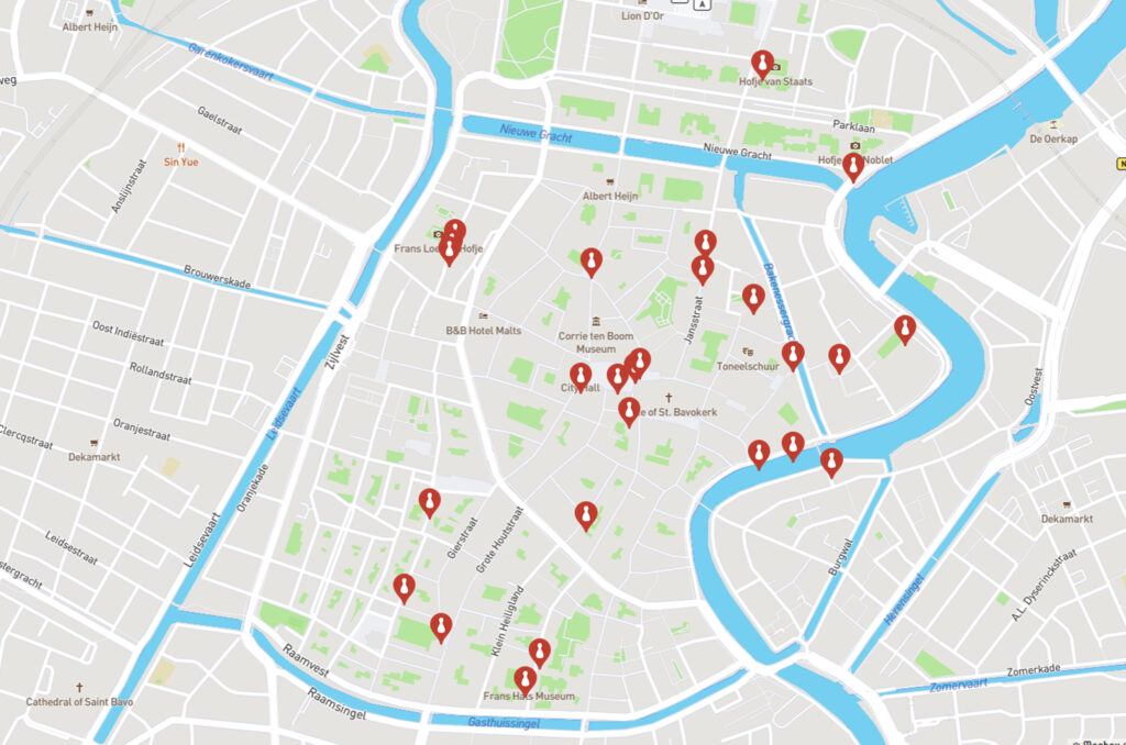 plattegrond Haarlem