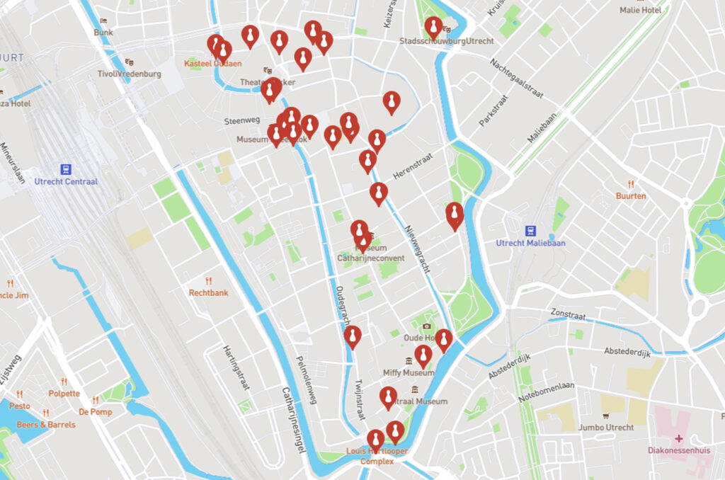 plattegrond Utrecht