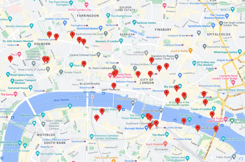 London Citygames app